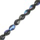 Abalorios Pinch beads de cristal Checo 5x3mm - Jet ab 23980/28701